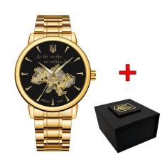 Awarder 022-3D Не забуду Дом Gold-Black Steel