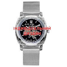 Мужские часы Awarder 021 Silver Mesh с Индивидуальным дизайном, стальной ремешок