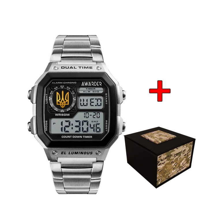 Awarder 011BKUAGD Трезубец золото Серебро + Коробка