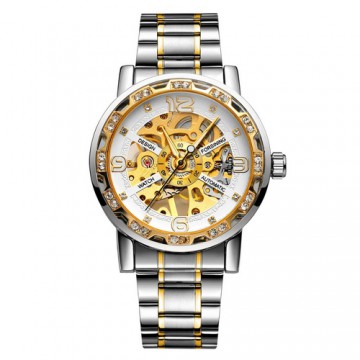 Forsining S1201 Silver-Gold-White Forsining S1201 Silver-Gold-White