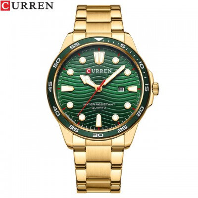 Curren 8426 Gold-Green Curren 8426 Gold-Green