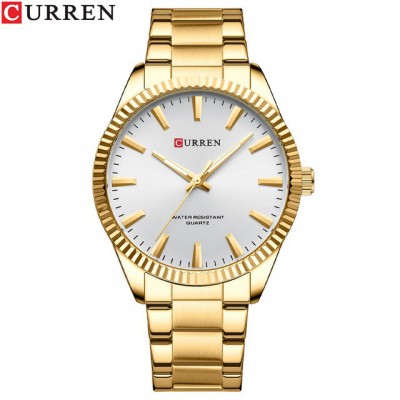 Curren 8425 Gold-White Curren 8425 Gold-White