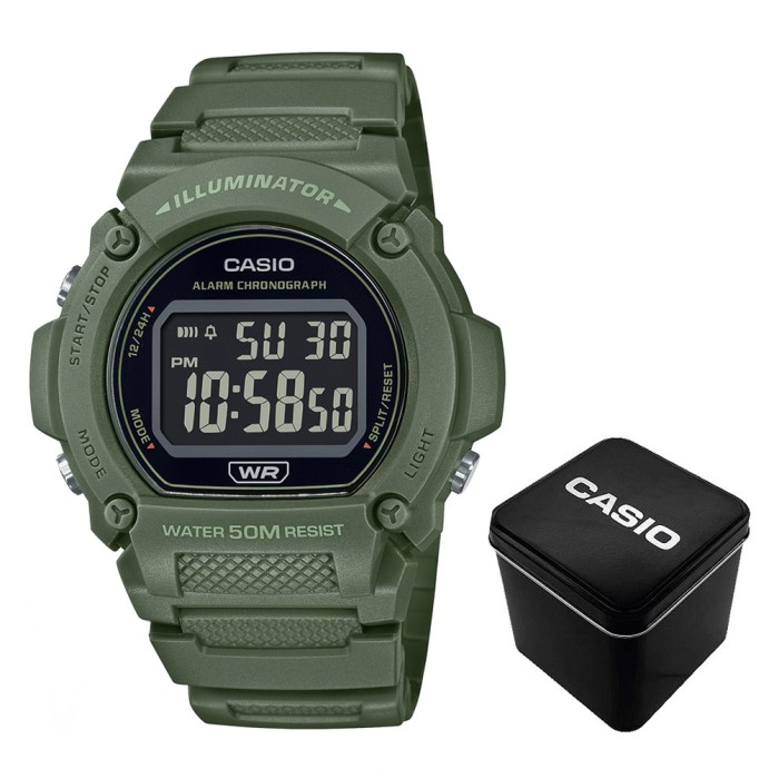 Мужские часы Casio W-219HC-3B