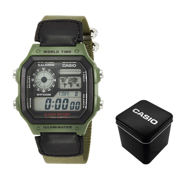 Мужские часы Casio AE-1200WHB-3B