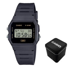 Чоловічий годинник Casio F-91WB-8A