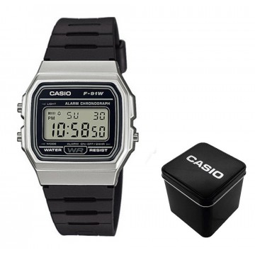 Чоловічий годинник Casio F-91WM-7A