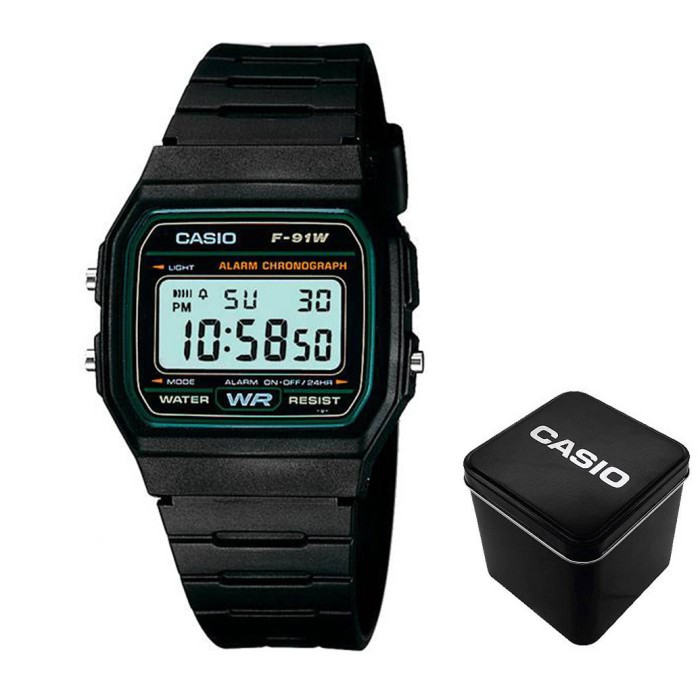 Чоловічий годинник Casio F-91W-3