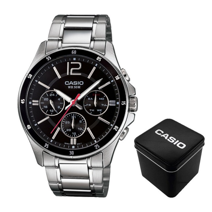 Мужские часы Casio MTP-1374D-1AVDF