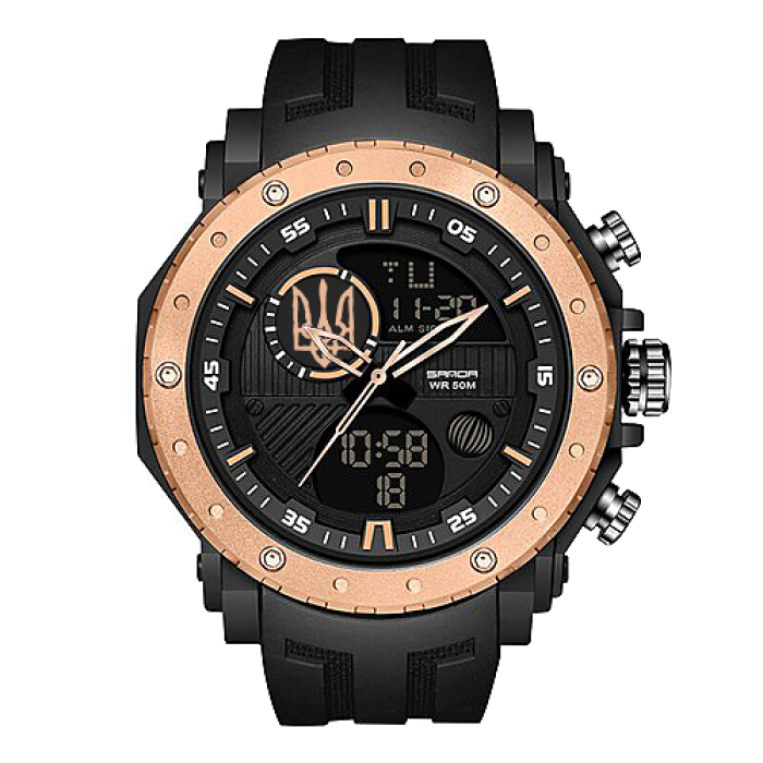 Sanda PATRIOT Black-Cuprum Ukraine + Коробка